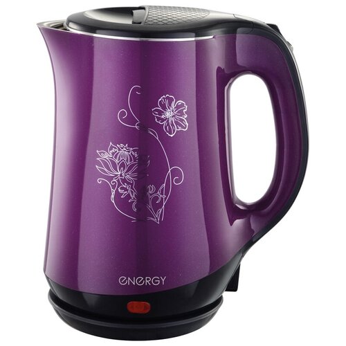 Чайник ENERGY E-265 18 л диск фиолетовый двойной корпус 164127 134300₽