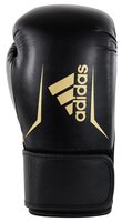 Боксерские перчатки adidas Speed 100 черный/золотой 14 oz