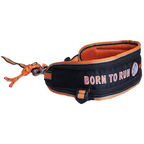 Пояс для каникросса, скиджоринга, догтрекинга, размер универсальный White Wolf оранжевый