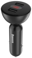 Автомобильная зарядка Baseus Shake-head Digital Display CCALL-YT01/YT09/YT0 золотистый