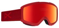 Маска ANON Helix 2.0 Goggle + Spare Lens Black/Silver Amber