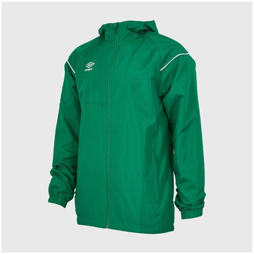 Ветровка Umbro Hooded Shower Jacket 65299U-GRB, р-р L, Зеленый