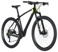 Горный (MTB) велосипед Author Modus 29 (2019) carbon/yellow neon 17.5