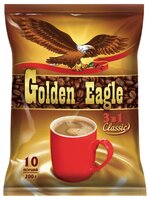 Растворимый кофе Golden Eagle 3 в 1 Classic, в пакетиках (48 шт.)
