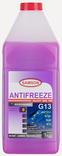 Изображение товара Антифриз готовый раствор EU-Standard G13 G12++ фиолетовый -37°C 5кг SAMSON 803481