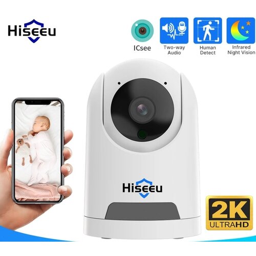 Поворотная камера видеонаблюдения iCSee для офиса дома радионяня 199000₽