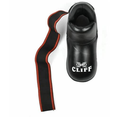 Защита стопы (футы) CLIFF ULI-7011, DX, черная, р. S защита стопы футы размер l материал кожзаменитель