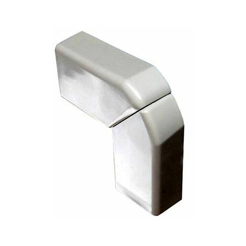 Угол плоский 90° - для односекционных кабель-каналов DLP 50х105 - белый