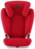 Автокресло группа 2/3 (15-36 кг) BRITAX ROMER Kid II Flame Red black series