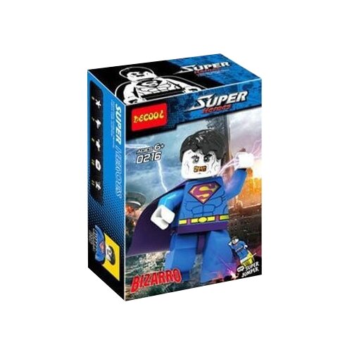 Конструктор Jisi bricks (Decool) Super Heroes 0216 Бизарро
