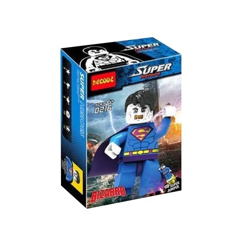 Конструктор Jisi bricks (Decool) Super Heroes 0216 Бизарро конструктор jisi bricks decool super heroes 0208 hawk eye