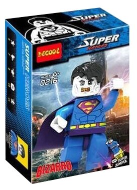 Конструктор Jisi bricks (Decool) Super Heroes 0216 Бизарро