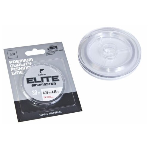 леска монофильная зимняя salmo elite blackmaster 030 012 Леска монофильная зимняя Salmo Elite Sinkmaster 030/025