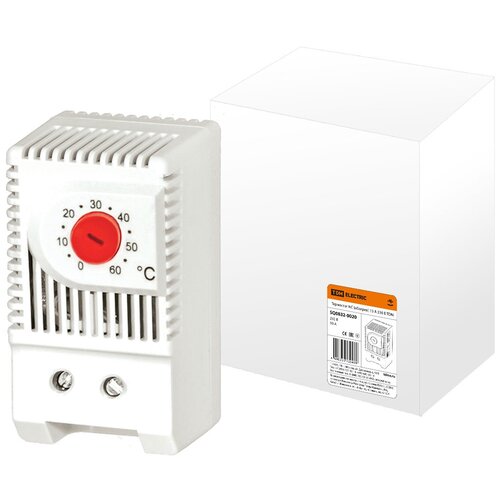 Терморегулятор TDM ELECTRIC SQ0832-0020 белый