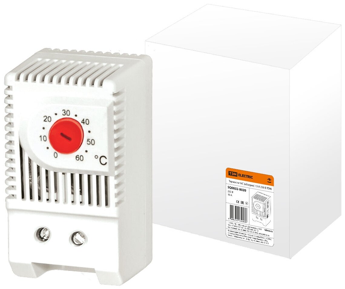 Терморегулятор TDM ELECTRIC SQ0832-0020