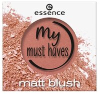 Essence My must haves румяна матовые 01 it's berry time