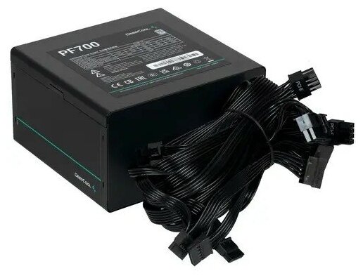 Deepcool Блок питания ATX 700W PF700 80 PLUS 20+4pin APFC 120mm fan 6xSATA RTL