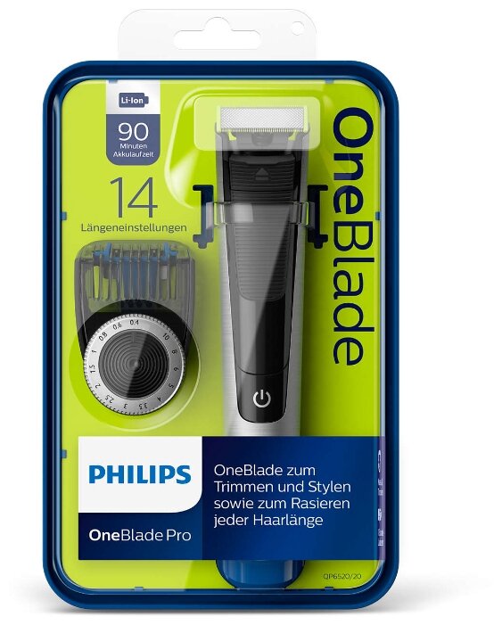 Триммер Philips OneBlade Pro QP6520/20 фото 13