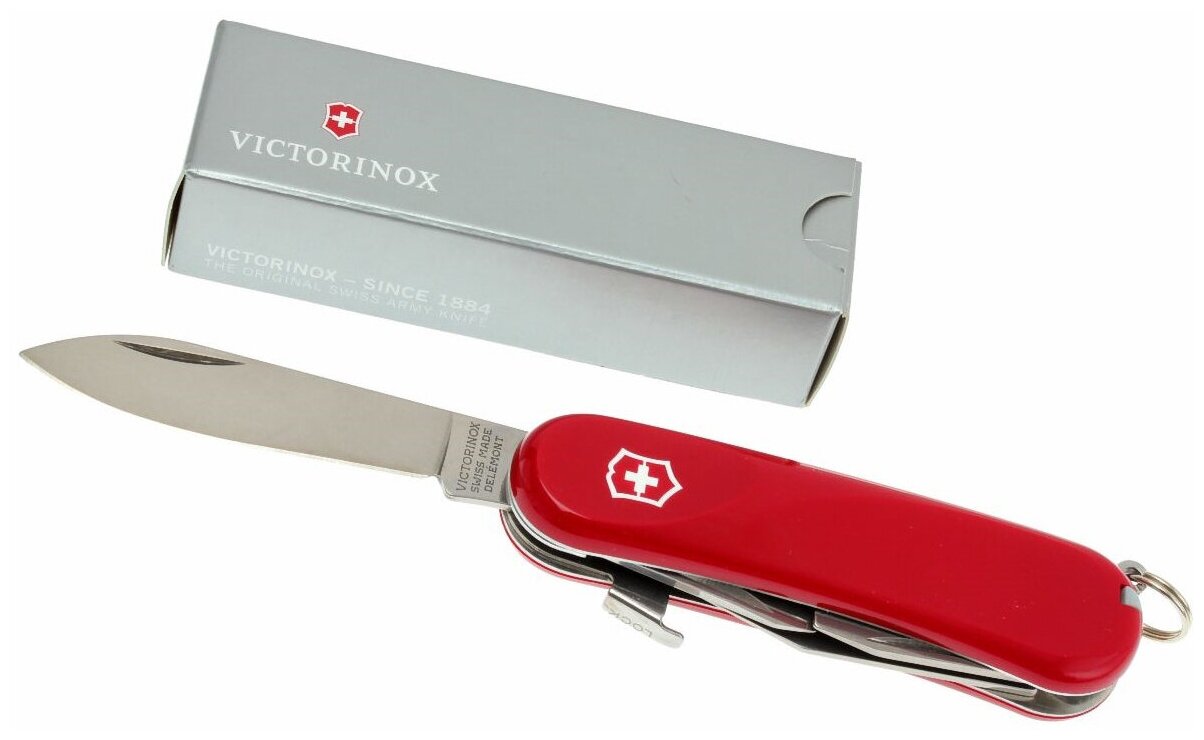Нож перочинный Victorinox Evolution S101 (2.3603.SE) 85мм 12функций красный карт.коробка - фото №15
