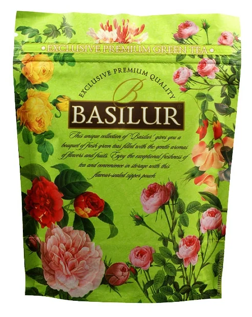 Чай зеленый Basilur Bouquet Green freshness, 100 г - фотография № 4