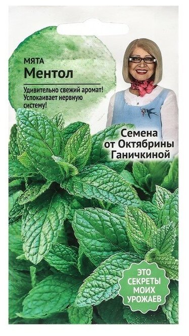 Семена Мята "Ментол", 0,03 г (1шт.)