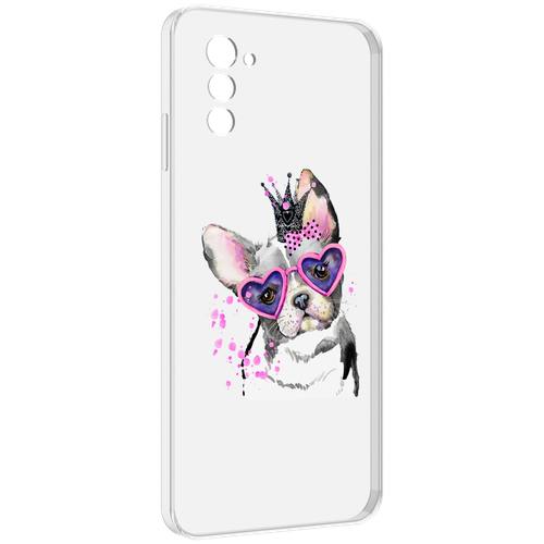 Чехол MyPads принцесса для UleFone Note 12 / Note 12P задняя-панель-накладка-бампер