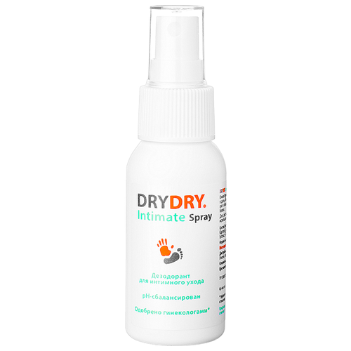 фото DryDry Дезодорант для интимной гигиены DryDry Intimate Spray, 50 мл