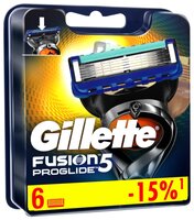 Сменные лезвия Gillette Fusion ProGlide 6 шт.