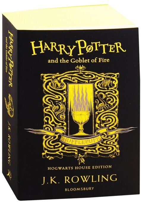 J.K. Rowling. Harry Potter and the Goblet of Fire - Hufflepuff Edition J. K. Rowling Гарри Поттер и Кубок огня - Пуффендуй Д. К. Роулинг / Книги на