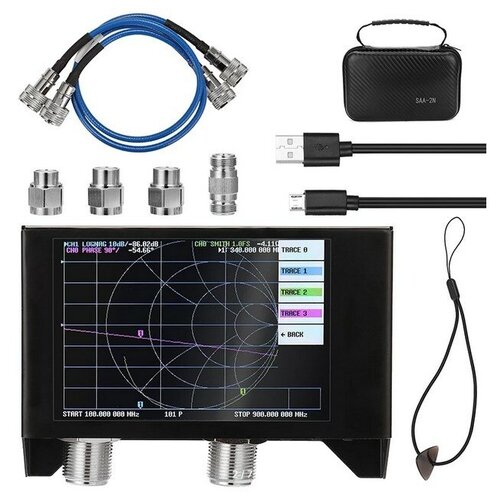       SAA-2N 50 - 3.0 / Vector Network Analyzer S11 S21 /  4 