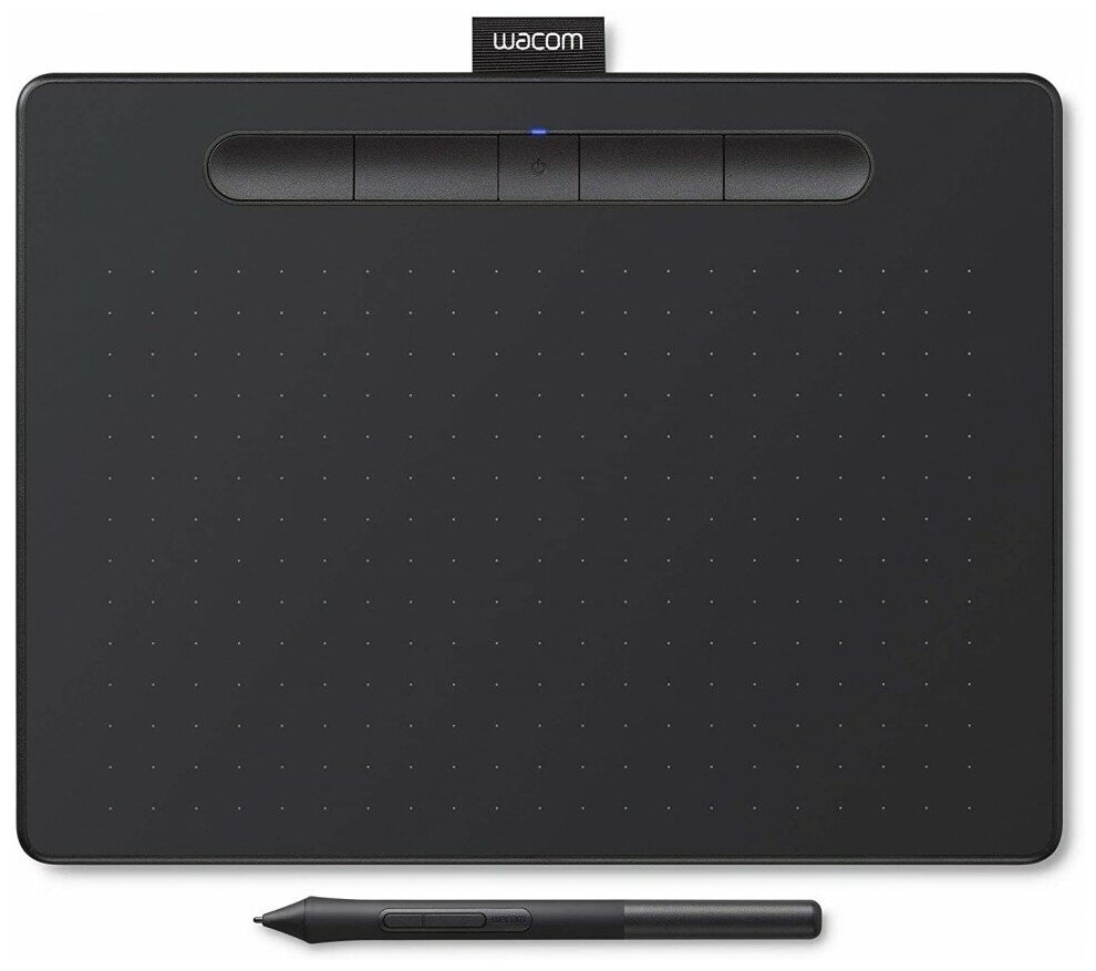 Графический планшет WACOM Intuos M Bluetooth (CTL-6100WL) черный