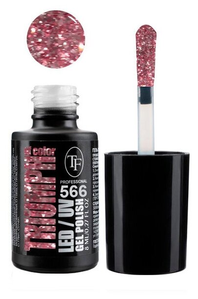 Гель-лак TF Cosmetics Triumph Of Color Led/Uv т.566 8 мл