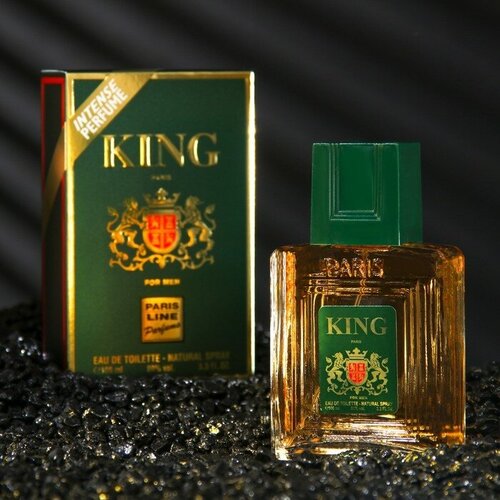 King Туалетная вода мужская King Intense Perfume, 100 мл туалетная вода мужская king gold intense perfume 100 мл