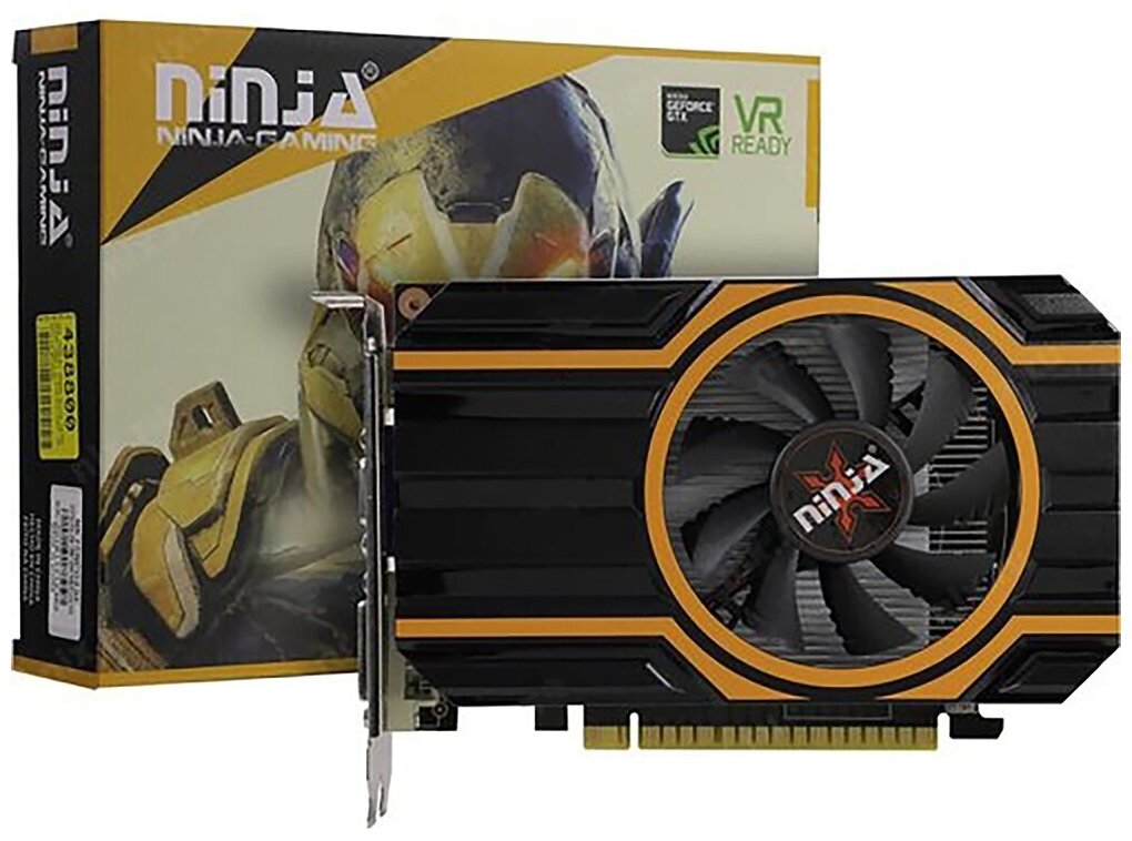 Видеокарта Sinotex Видеокарта GeForce GTX750, PCIE (512SP) 2G 128BIT GDDR5 (DVI/HDMI/CRT), Retail