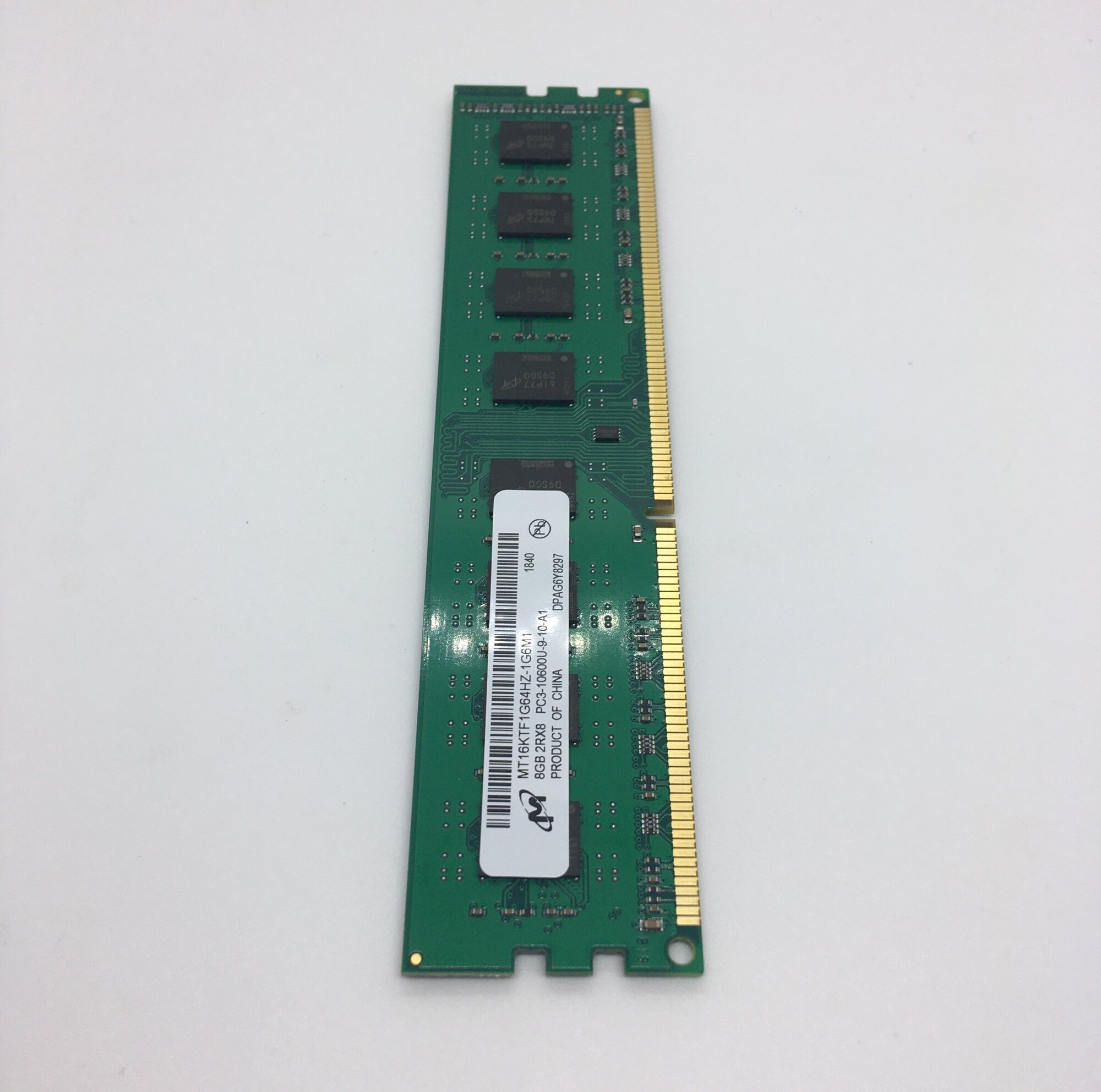 Оперативная память Micron DDR3 8 ГБ 1333 MHz DIMM PC3-10600U 1x8 ГБ