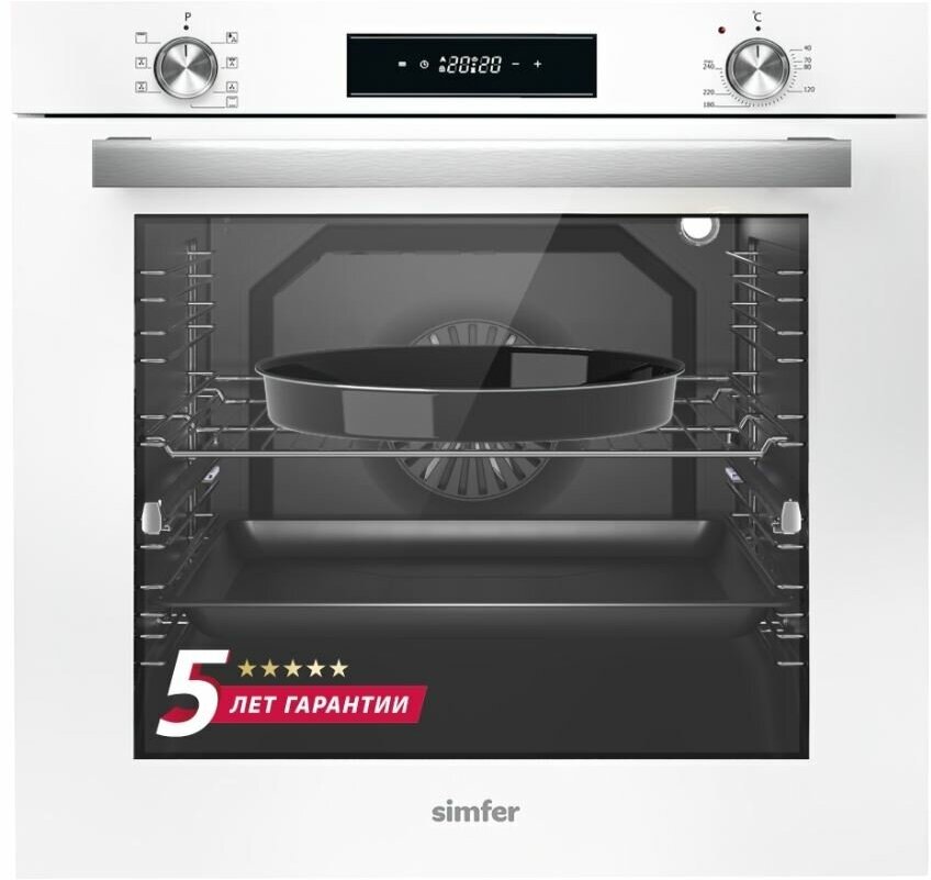 Встраиваемый электрический духовой шкаф Simfer B6EC68122 - фотография № 1