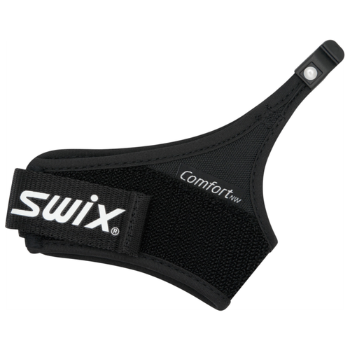 Темляк для лыжных палок Swix Comfort для сиcтемы Just click (M), черный темляки cober dual tune nw strap m l 2шт