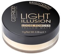 CATRICE Light Illusion Loose Powder пудра рассыпчатая банановый