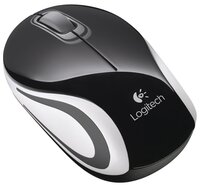 Мышь Logitech Wireless Mini Mouse M187 Black-White USB