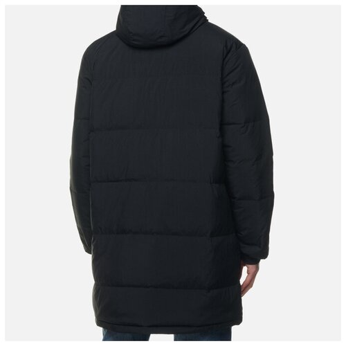 фото Мужской пуховик reebok ow dmx long down чёрный, размер s