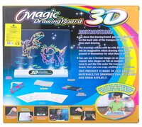 Доска для рисования детская YiMa Toys Magic 3D Динозавры