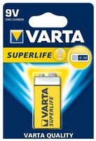 Батарейка VARTA 2022 6F22 BL1 SuperLife