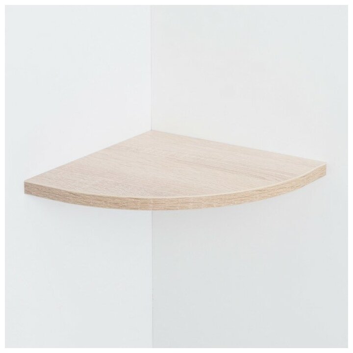 фото Полка угловая 250х250х16 мм Дуб сонома 7474600