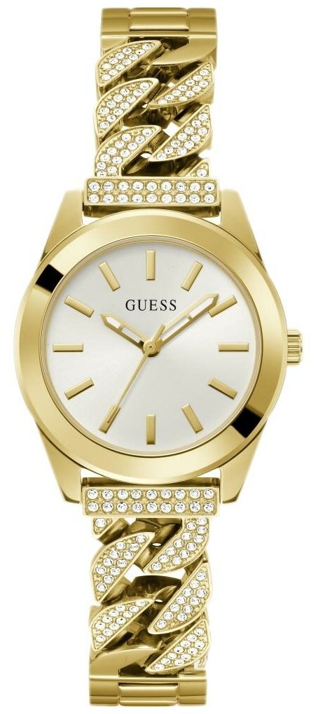 Наручные часы GUESS Trend GW0546L2, белый, желтый