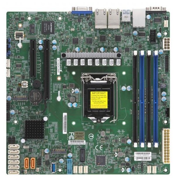 Материнская плата SuperMicro MBD-X11SCH-LN4F