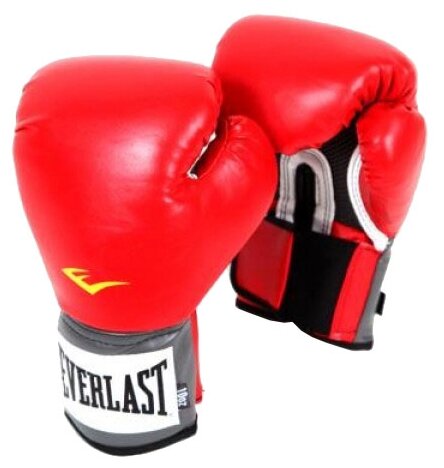 Перчатки тренировочные Everlast PU Pro Style Anti-MB Youth красные