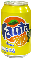 Газированный напиток Fanta Lemon, 0.33 л