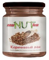 МиNUTka Паста урбеч коричневый лен, 200 г