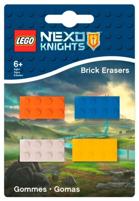 LEGO Набор ластиков Nexo knights 4 шт.