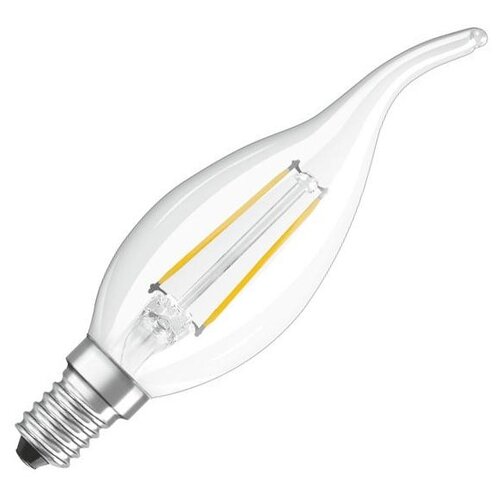 фото Лампа светодиодная osram led retrofit classic ba 40 827, e14, ba40, 4вт, 2700 к